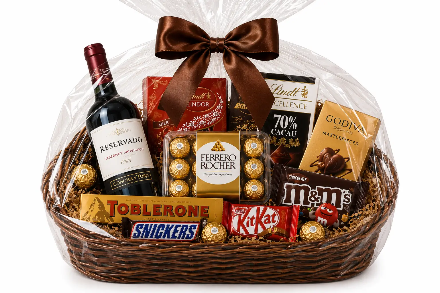 Cesta Vinho & Chocolate